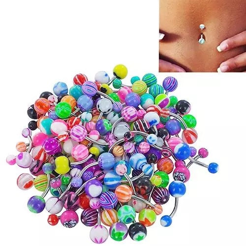 Wholesale body piercing arcylic belly ring 500pcs