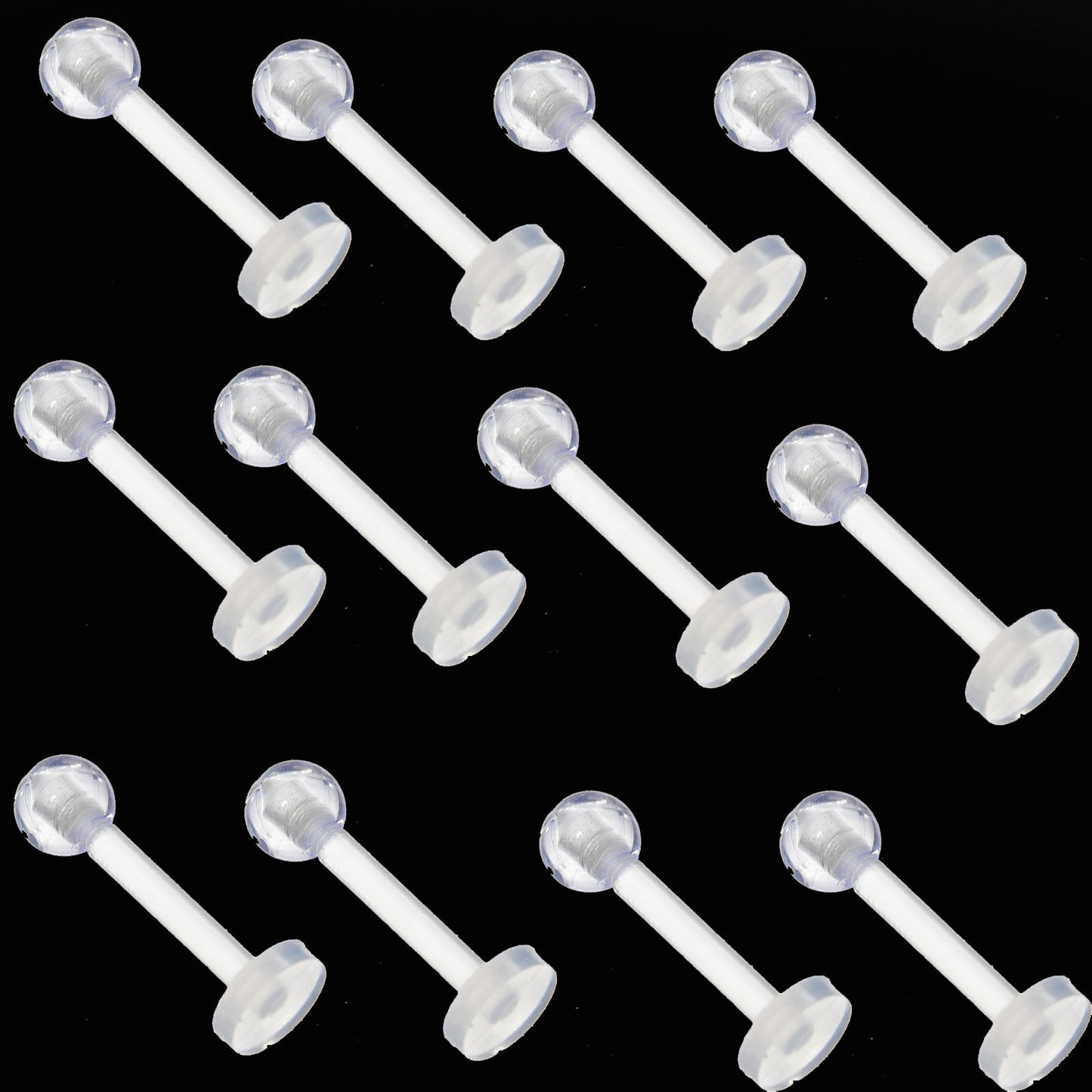 Wholesale body piercing.tongue ring ball free delivery 600pcs