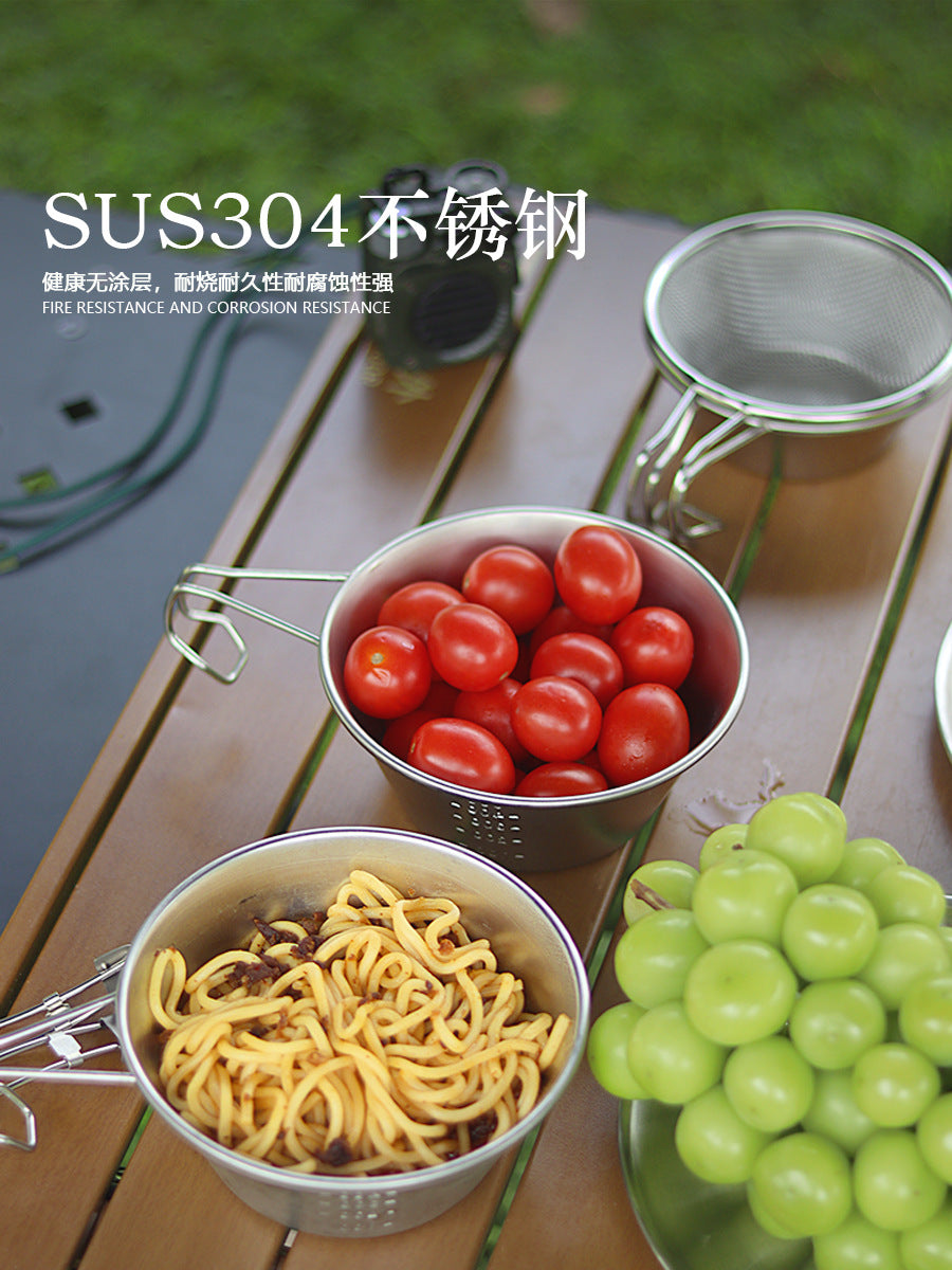 Wholesale outdoor 304 stainless.steel bowl 100pcs