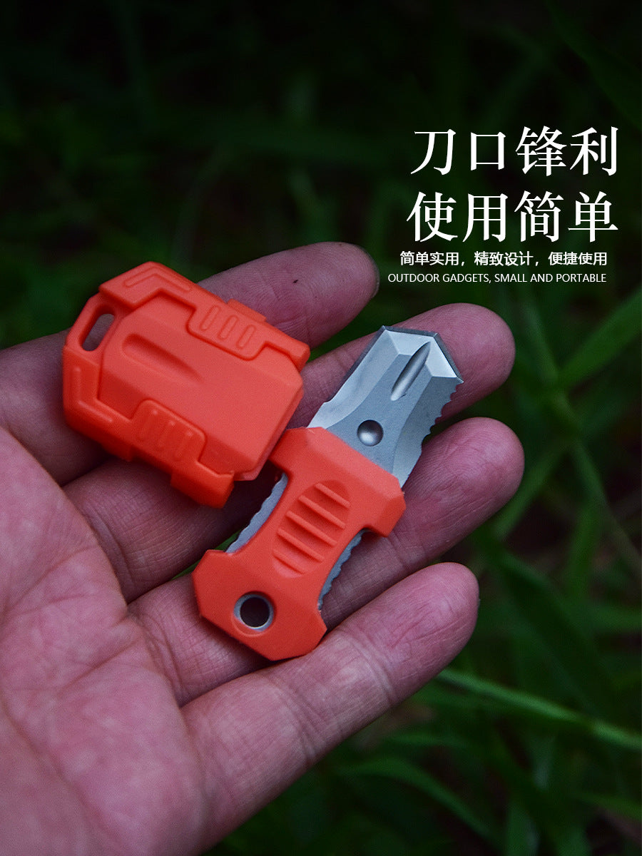 Wholesale outdoor product camping mini knife 100pcs free delivery