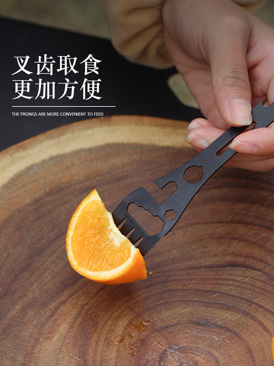 Wholesale outdoor product camping multifunctional fork spoon 100pcs