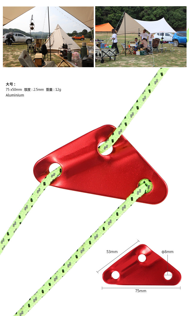 Wholesale outdoor product triangle stopper  500pcs