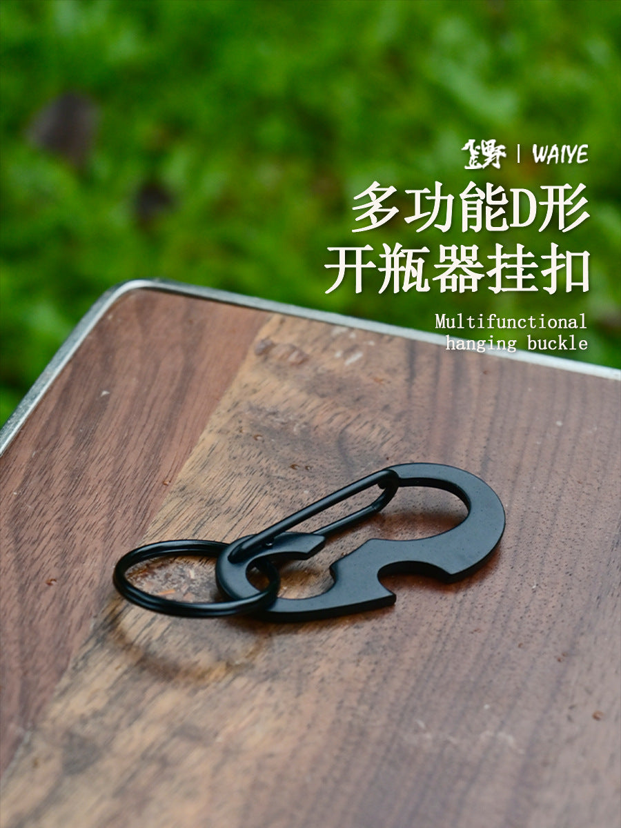 Wholesale outdoor product bottle opener hanging buckle 500pcs