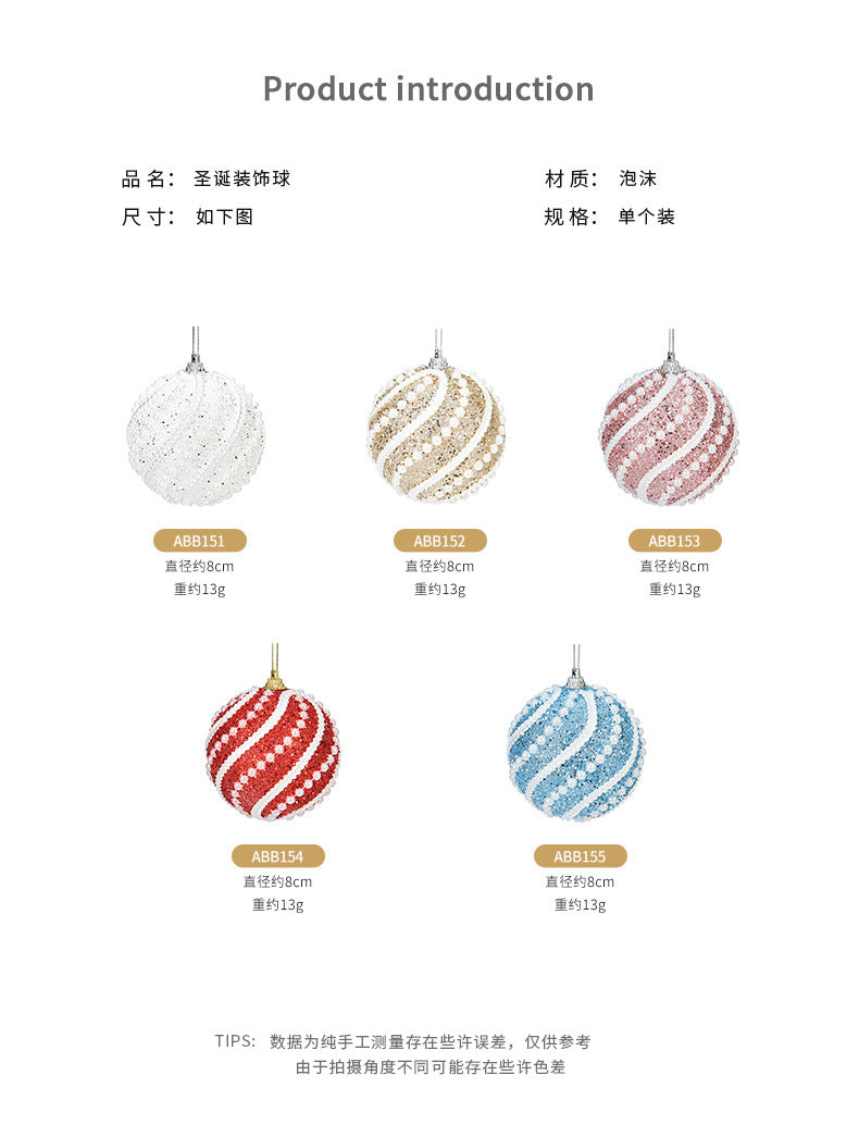 Wholesale Christmas ball Christmas decoration 100pcs