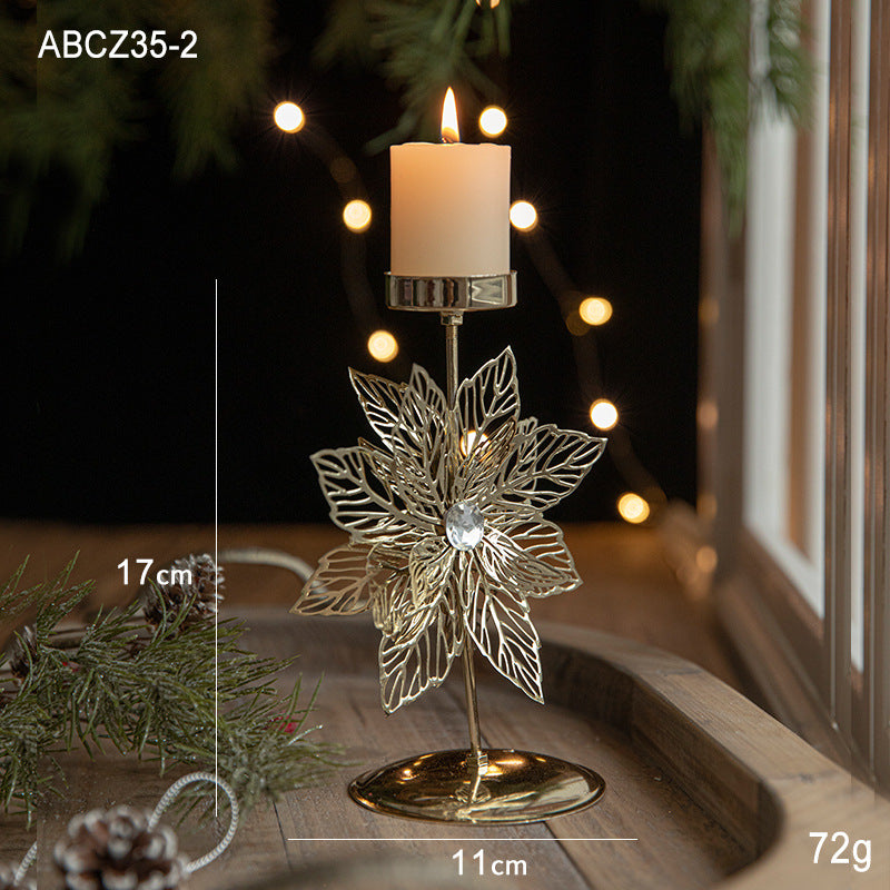 Wholesale Christmas decoration candle holder 50pcs