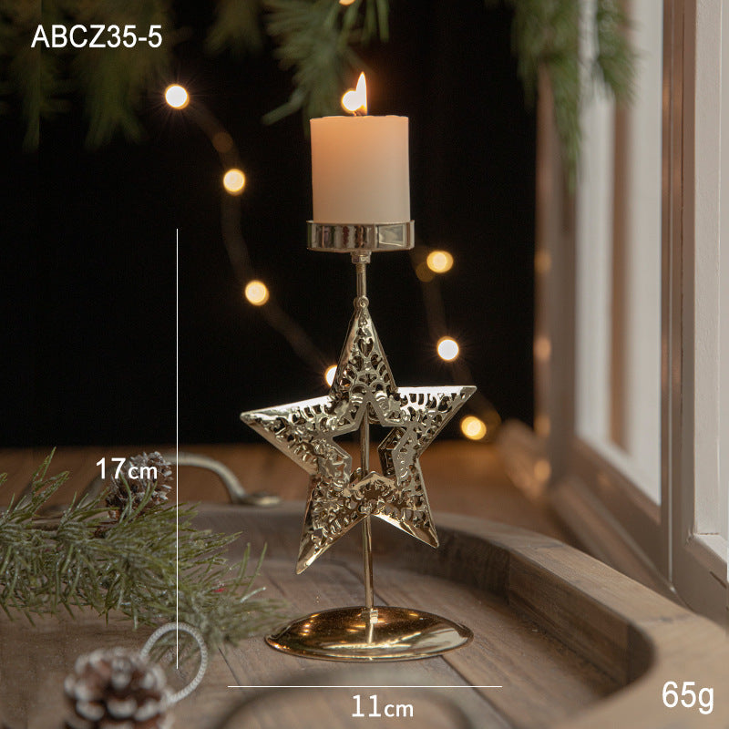 Wholesale Christmas decoration candle holder 50pcs